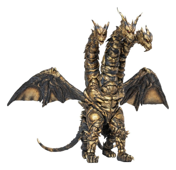 Godzilla: Final Wars (2004) Exquisite Basic Series Action Figure Keizer Ghidorah 25 cm