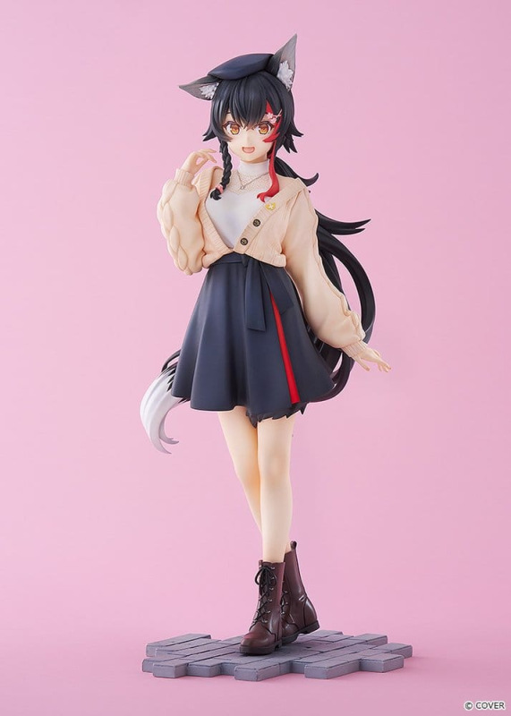 Hololive Production G.S. Collection PVC Figure 1/7 Ookami Mio Date Style - Street Outfit Ver. 24 cm 7