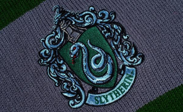 Harry Potter Scarf Slytherin Bold Stripes (Hanger) 160 cm 2