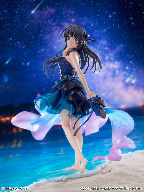 Rascal Does Not Dream of Bunny Girl Senpai PVC Statue 1/7 Mai Sakurajima Starry night sky Ver. 25 cm 8