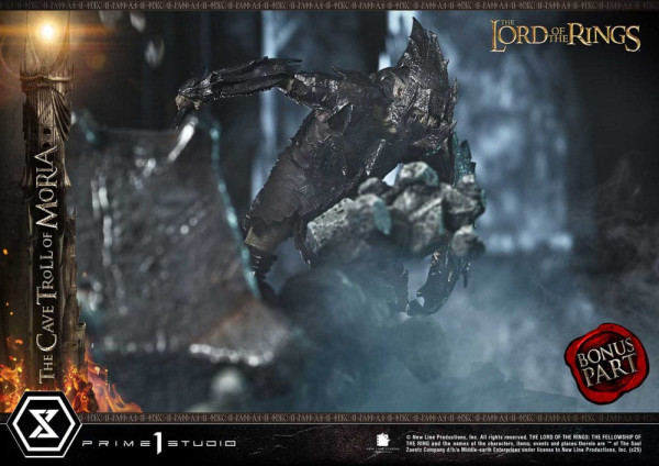 The Lord of the Rings Premium Masterline Series Statue 1/6 Cave Troll of Moria Bonus Version 91 cm 9