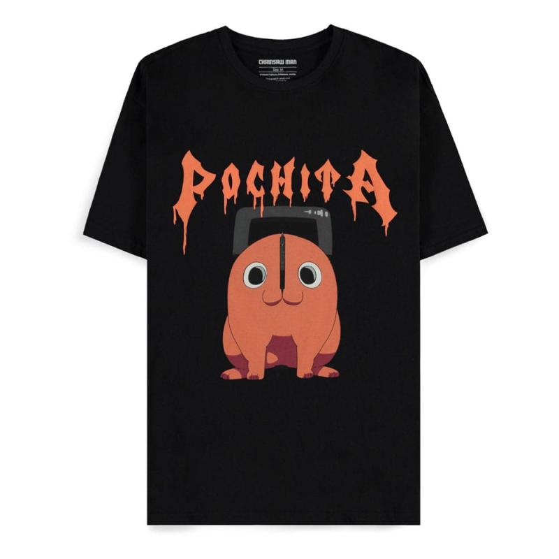 Chainsaw Man T-Shirt Pochita The Chainsaw Devil Size M