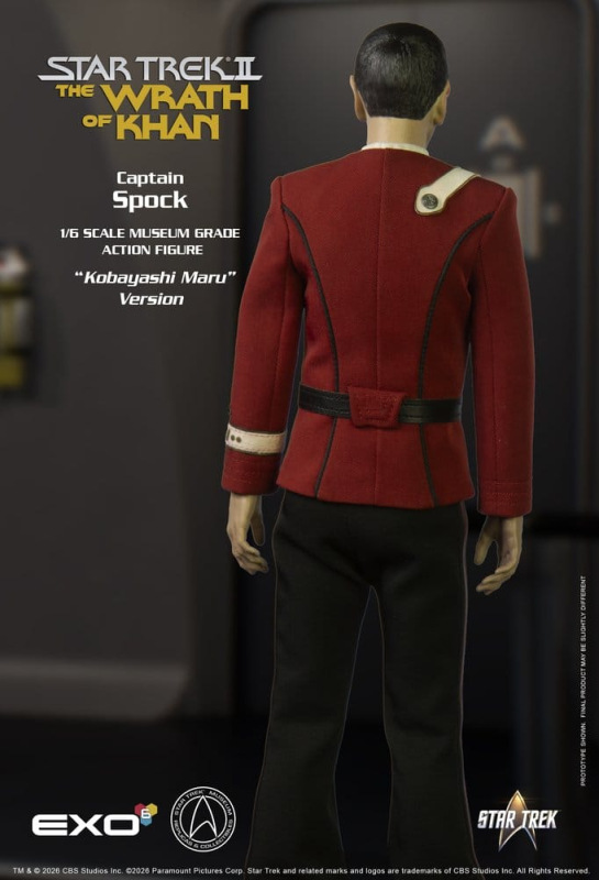 Star Trek: The Wrath of Khan Action Figure 1/6 Captain Spock Kobayashi Maru Version 30 cm 4