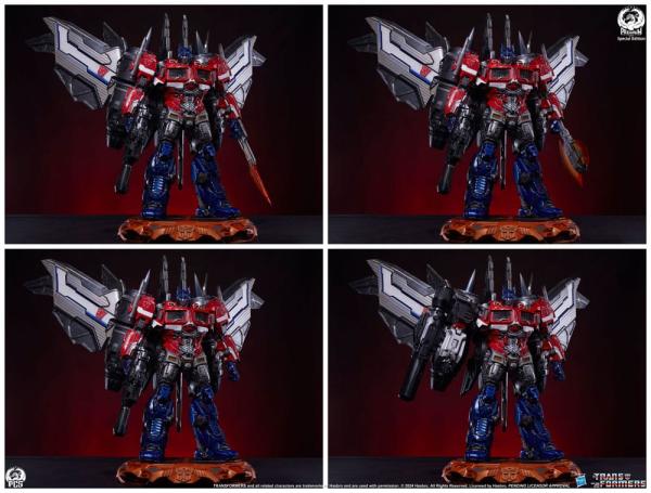 Transformers Museum Scale Statue Optimus Prime Jet Convoy Edition 87 cm