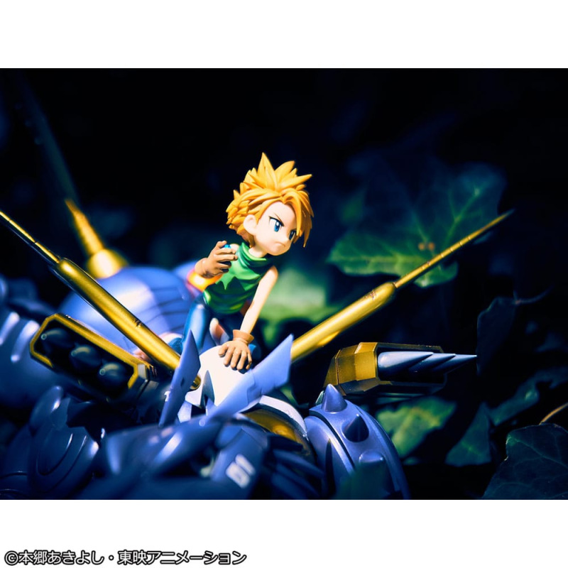 Digimon Adventure Precious G.E.M. Series PVC Statue Metal Garurumon & Ishida Yamato 30 cm 4
