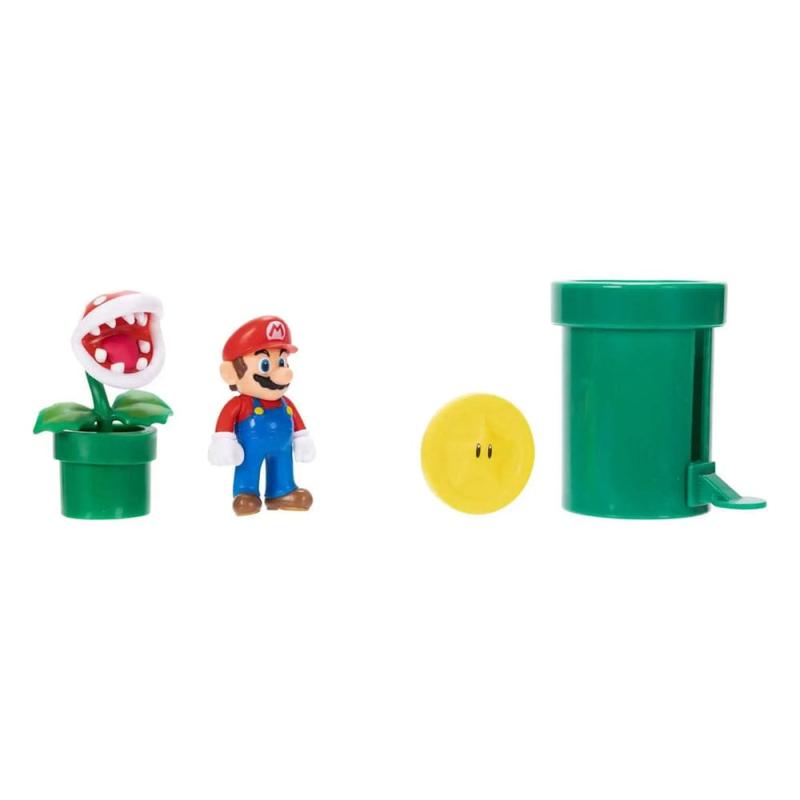 World of Nintendo Super Mario Diorama Playset Soda Jungle 6 cm 2