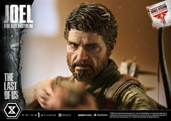 The Last of Us (Part I) Real Elite Masterline Statue 1/4 Joel Bonus Version 52 cm 6