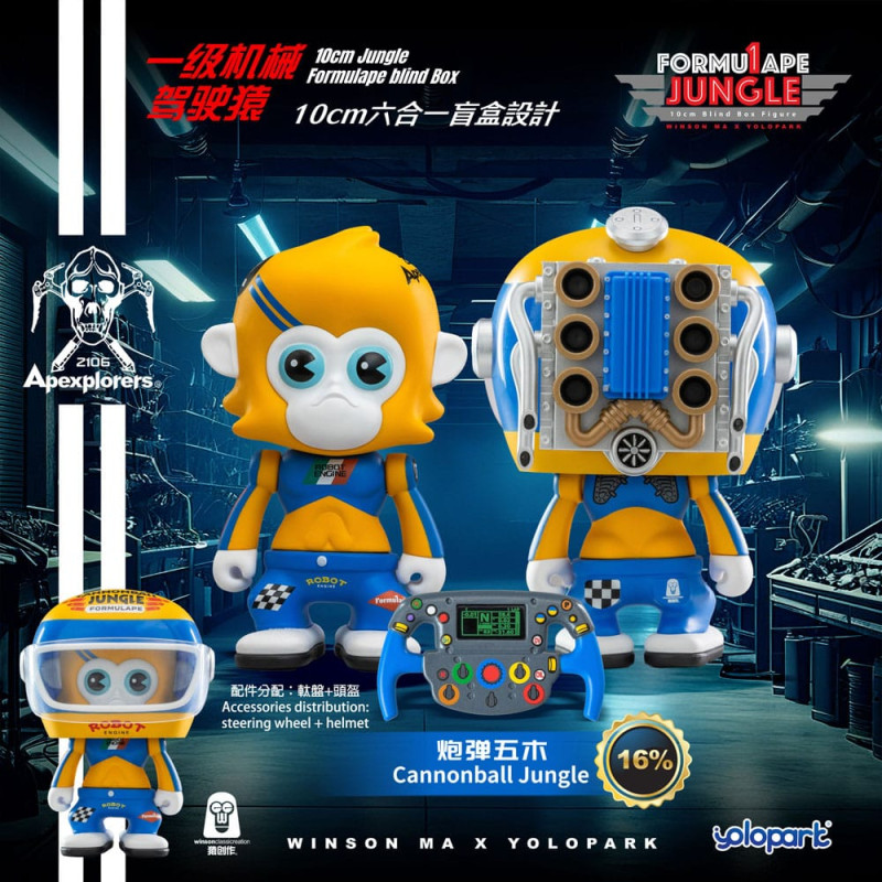 Jungle Formulape Mini Figures 6 cm Display (6) 3