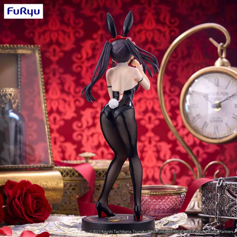 Date A Live V BiCute Bunnies PVC Statue Kurumi Tokisaki Black Color Ver. 29 cm 4