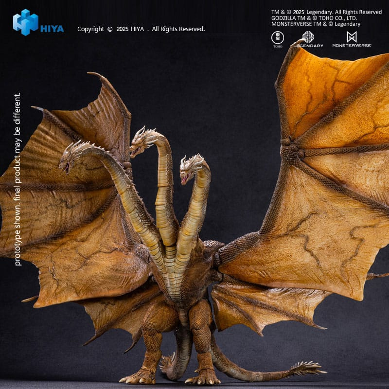 Godzilla: King of the Monsters 2019 Exquisite Basic Action Figure King Ghidorah 2.0 25 cm 7