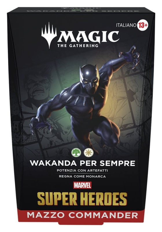 Magic the Gathering Marvel Super Heroes Commander Decks Case (4) italian 5