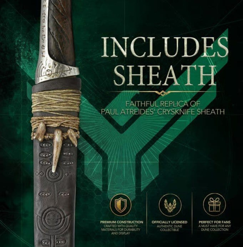 Dune Replica 1/1 Paul Atreides Crysknife (Dune Part II) 49 cm 3