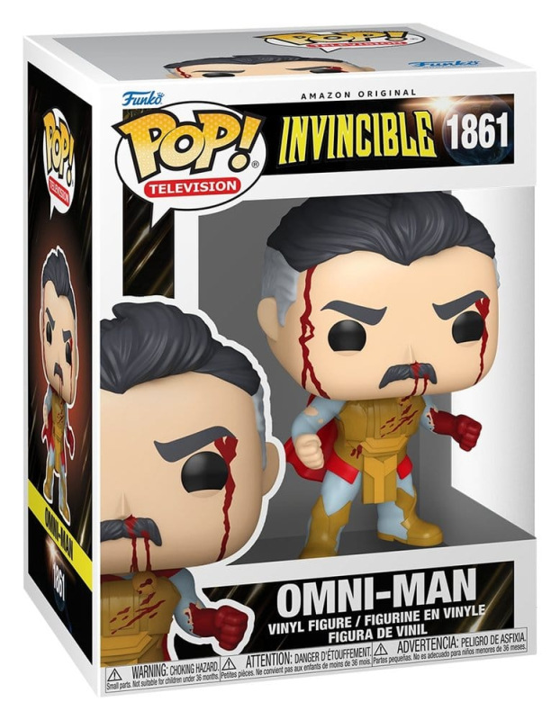 Invincible 2 POP! TV Vinyl Figure Omni-Man (Armor) (Bloody) 9 cm 1