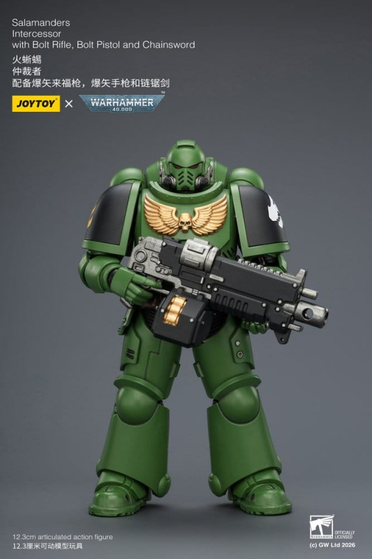 Warhammer 40,000 Action Figure Salamanders Intercessor 12 cm 10