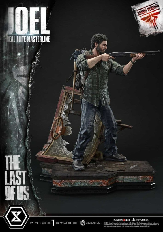 The Last of Us (Part I) Real Elite Masterline Statue 1/4 Joel Bonus Version 52 cm 4