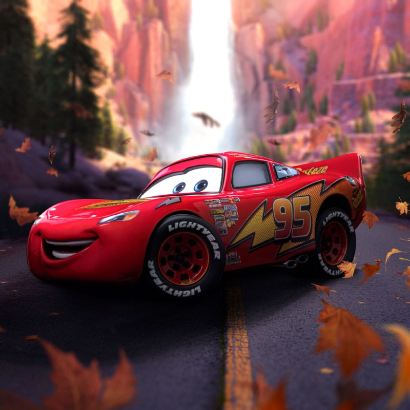 Cars Art Scale Statue 1/10 Lightning Mcqueen 11 cm 3