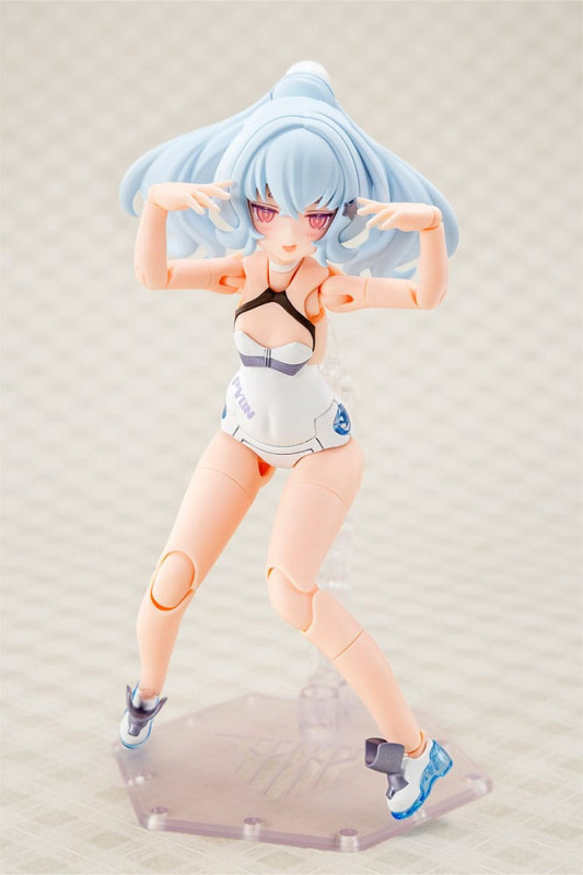 Megami Device Plastic Model Kit 1/1 Puni Mofu Yuki Tu 15 cm 9