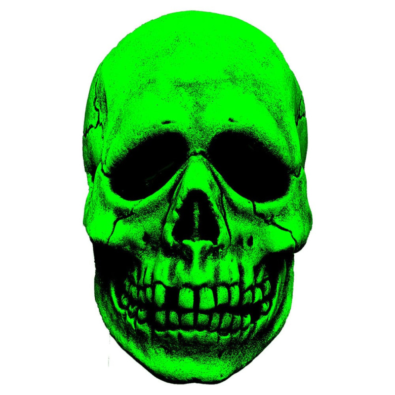 Don Post Vinyl Mask Glowin Ghoulies Skull 1