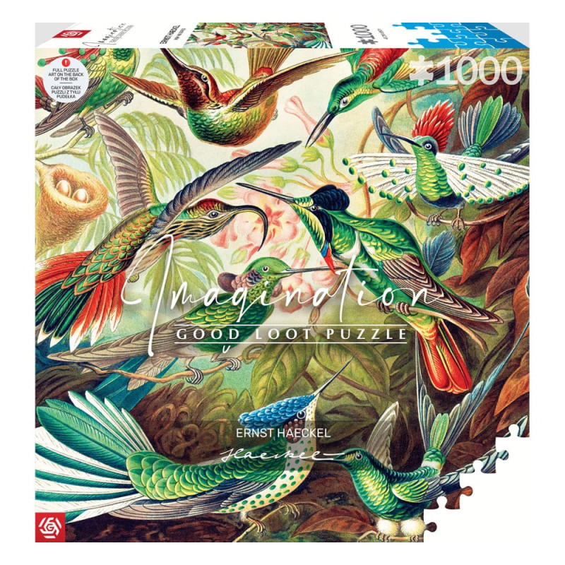 Ernst Haeckel Imagination Puzzle Hummingbirds/Kolibry (1000 pieces) 8