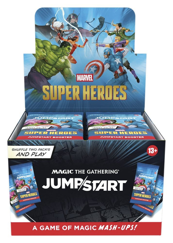 Magic the Gathering Marvel Super Heroes Jumpstart Booster Display (24) english 5