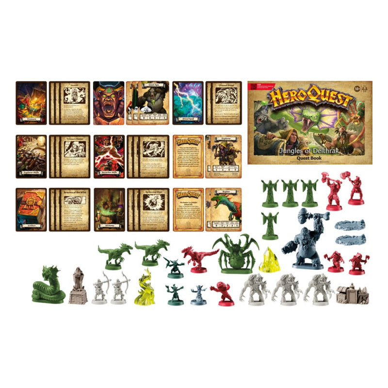 HeroQuest Board Game Expansion Jungles of Delthrak Quest Pack *English Version* 8