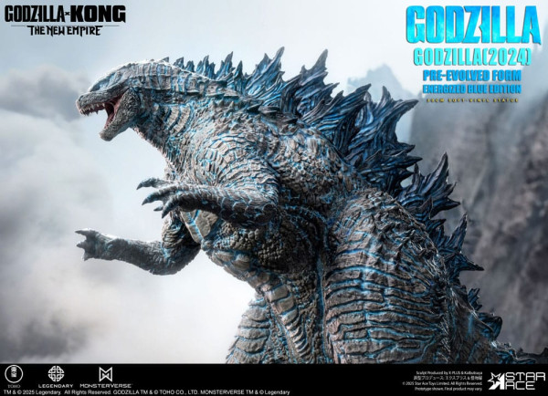 Godzilla vs. Kong: The New Empire Soft Vinyl Statue Godzilla (2024) Evolved Blue Edition 28 cm 5