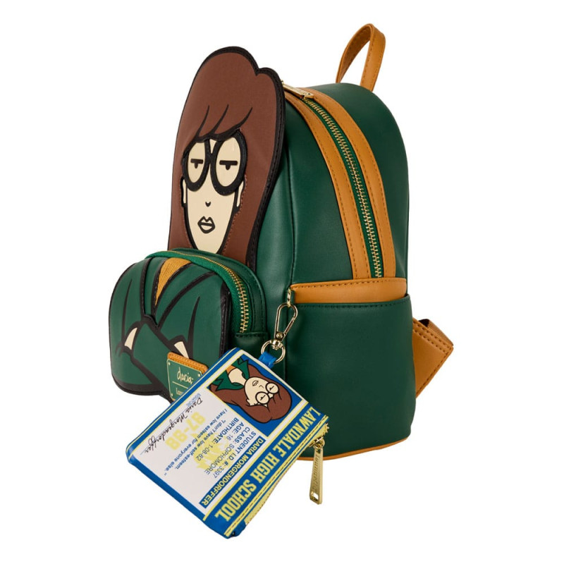 Viacom by Loungefly Mini Backpack with Coin Bag Daria 1
