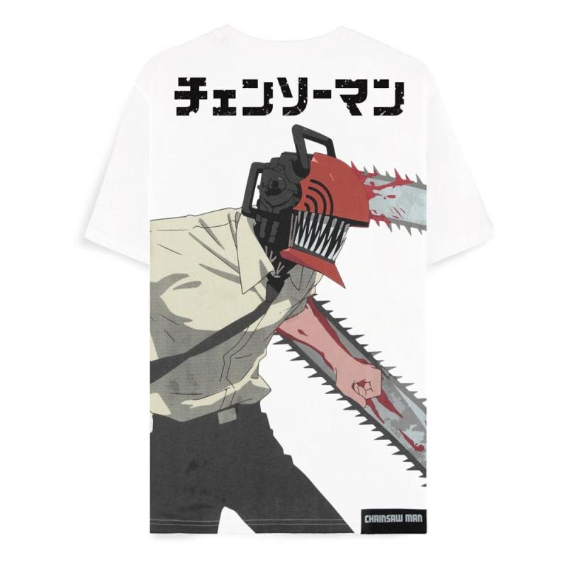 Chainsaw Man T-Shirt Outlined Size S