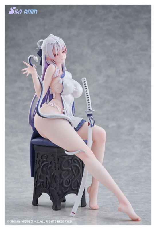 Original Character PVC Statue 1/7 The Color of the Blue - White Snake Deluxe Edition 20 cm 8