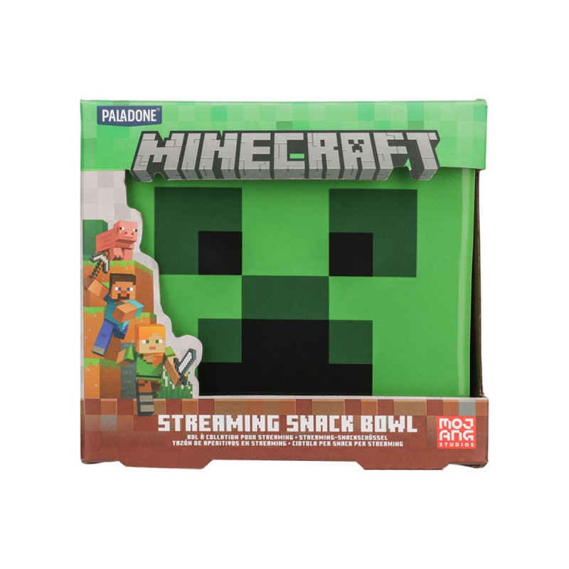 Minecraft Streaming Snack Bowl Creeper 1