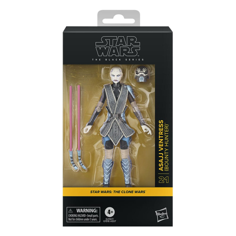 Star Wars: The Clone Wars Black Series Action Figure Asajj Ventress (Bounty Hunter) 15 cm 3