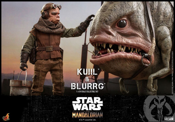 Star Wars The Mandalorian Action Figure 2-Pack 1/6 Kuiil & Blurrg 37 cm 14