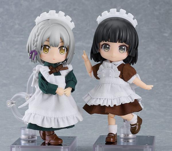 Original Character for Nendoroid Doll Figures Outfit Set: Maid Outfit Long (Black)