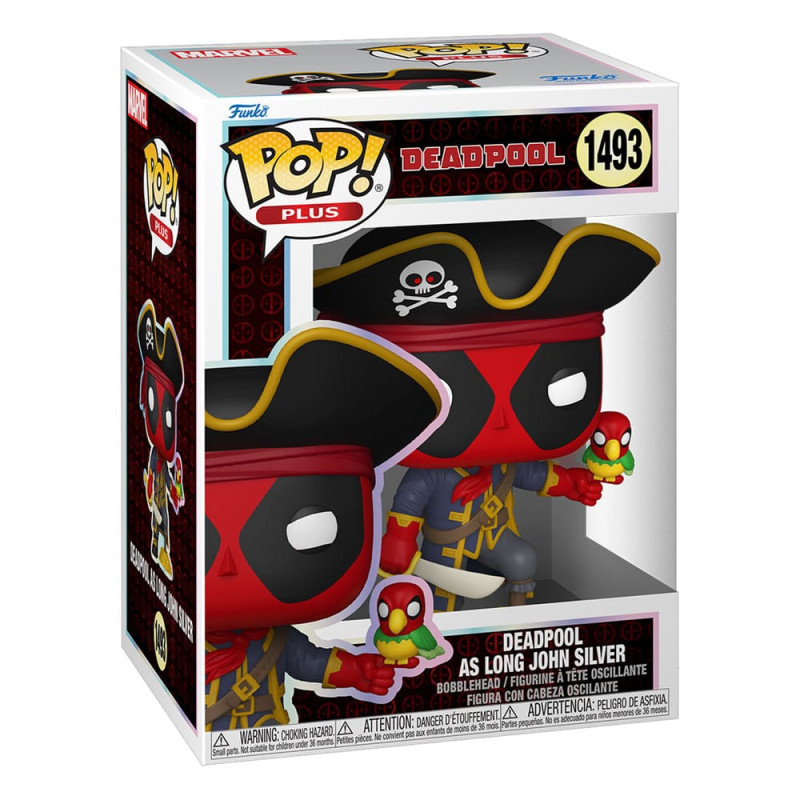 Marvel POP! Plus Vinyl Figure Deadpool as Long John Silver 9 cm 1