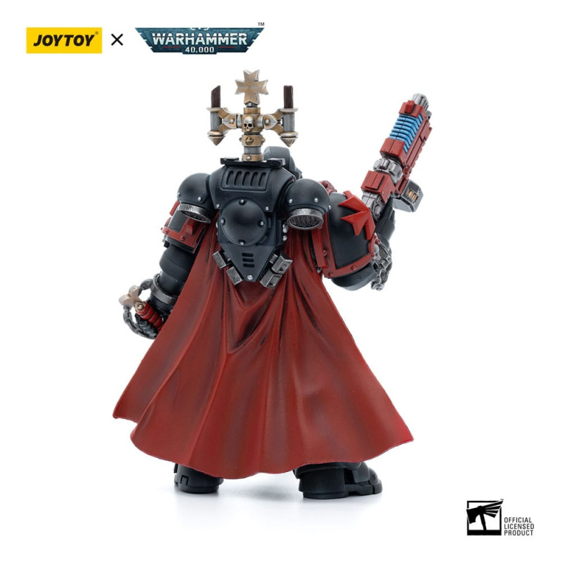 Warhammer 40k Action Figure 1/18 Black Templars Sword Brethren Brother Lombast 12 cm 1