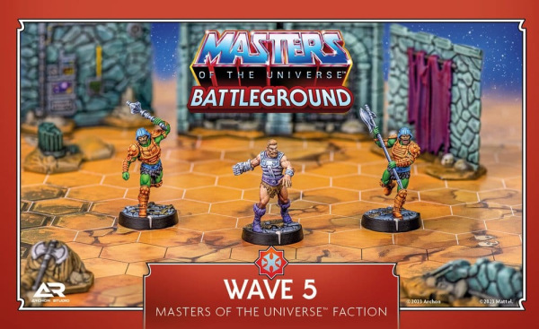 Masters of the Universe: Battleground Miniatures Game Wave 5: Masters of the Universe Faction *Germa 4