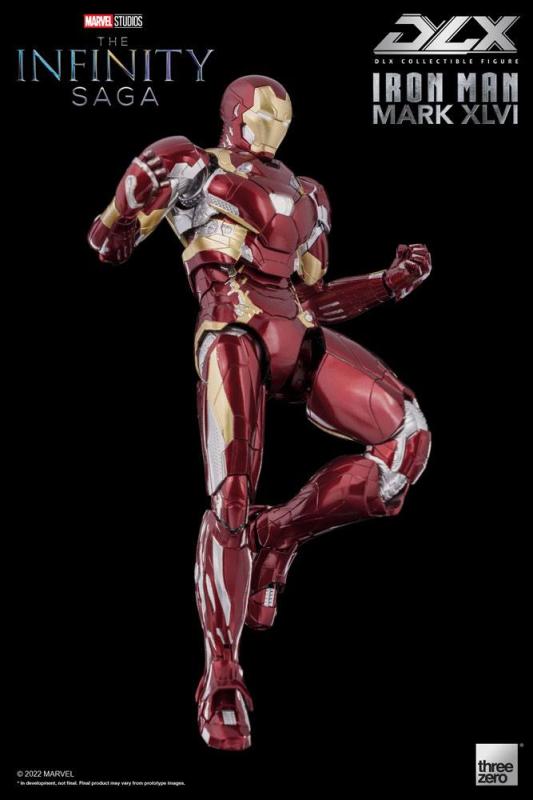 Infinity Saga DLX Action Figure 1/12 Iron Man Mark 46 17 cm