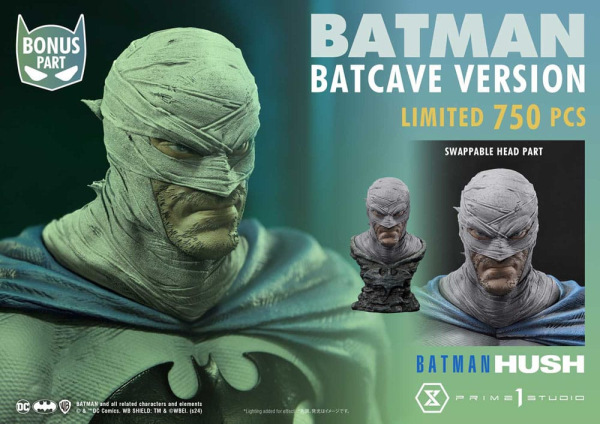 Batman Ultimate Premium Masterline Series Statue 1/4 Hush (Comics) Batman Deluxe Version 56 cm 1