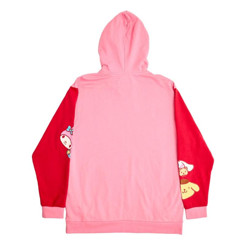 Sanrio by Loungefly Hoodie Sweater Unisex Sanrio & Friends Size M 5