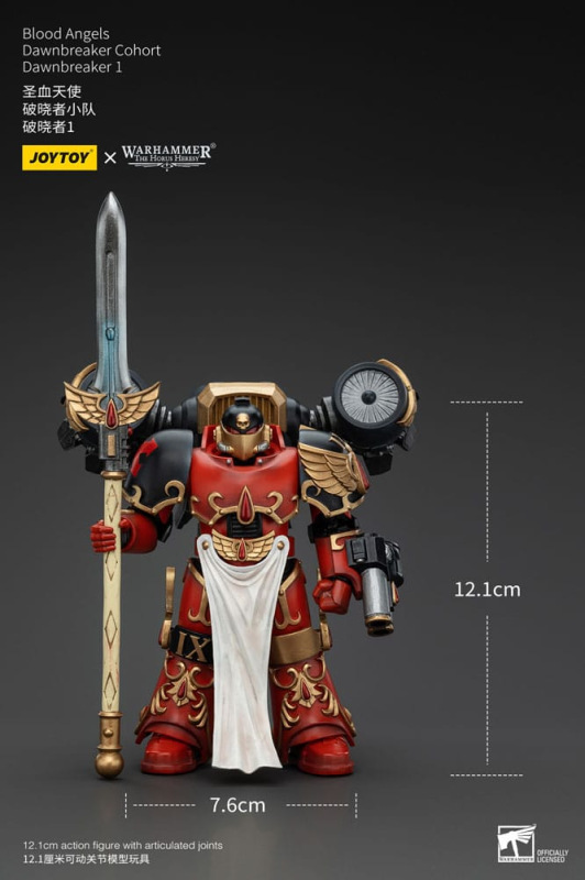 Warhammer The Horus Heresy Action Figure 1/18 Blood Angels Dawnbreaker Cohort Dawnbreaker 1 13 cm 8