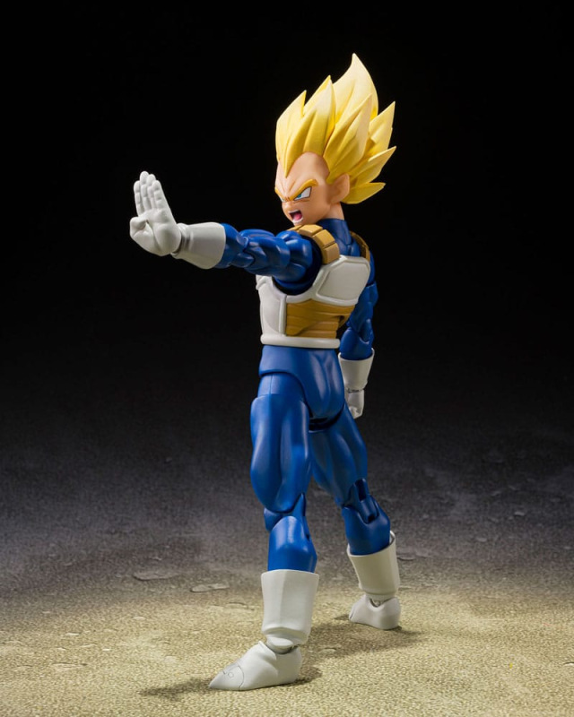 Dragon Ball Z S.H.Figuarts Action Figure Super Saiyan Vegeta (Dangerous Pride) 14 cm 2
