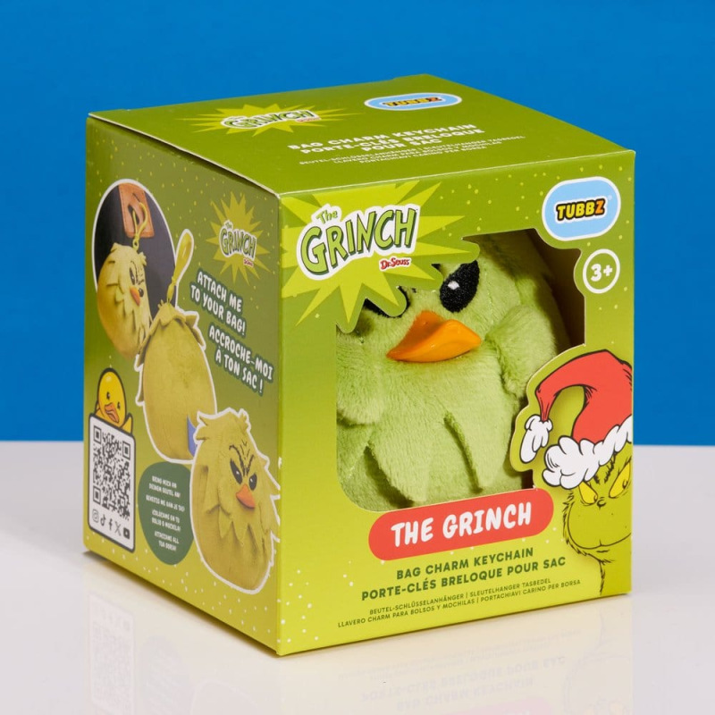 Grinch Tubbz Bag Charm 2