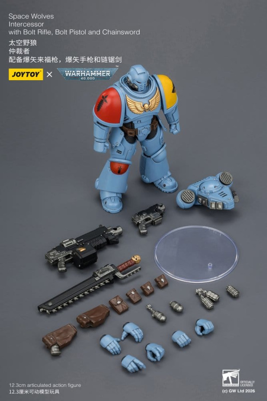 Warhammer 40,000 Action Figure Space Wolves Intercessor 12 cm 7
