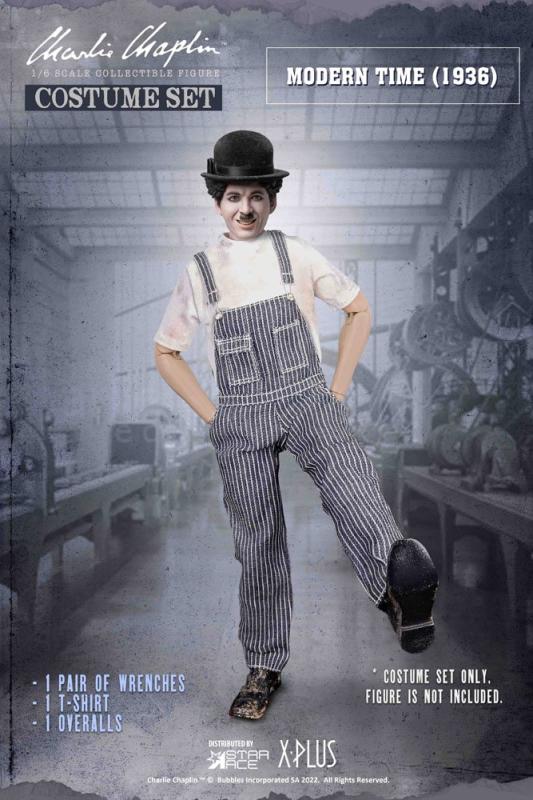 Charlie Chaplin: Costume B (Worker) 1/6 My Favourite Movie Costume Set - Star Ace Toys