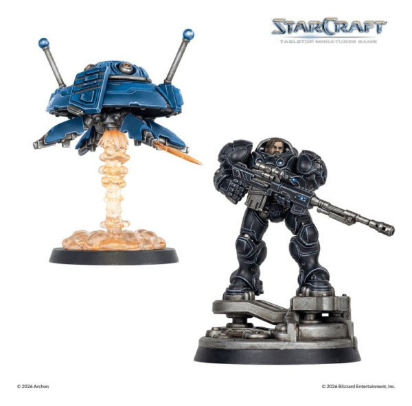StarCraft TMG Hero Expansion Set Terran: Jim Raynor & Point Defense Drone 2