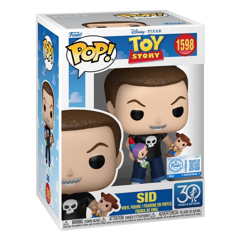 Toy Story POP! Disney Vinyl Figures Sid (30th Anniversary) 9 cm 1