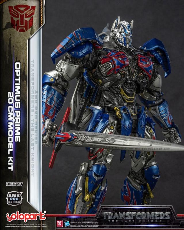 Transformers: The Last Knight AMK Pro Series Plastic Model Kit Optimus Prime (Oversea Version) 20 cm