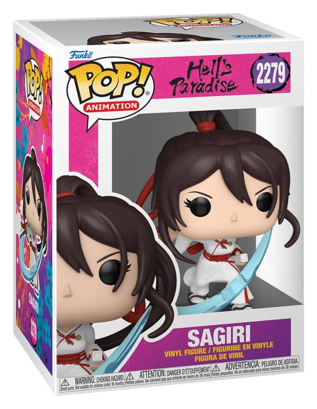 Hell's Paradise: Jigokuraku POP! Animation Vinyl Figure Sagiri 9 cm 1