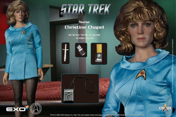 Star Trek: The Original Series Museum Grade Action Figure 1/6 Nurse Christine Chapel 28 cm 1