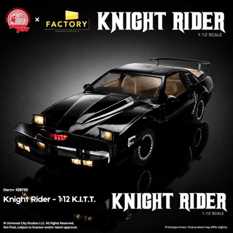 Knight Rider Action Figure 1/12 K.I.T.T. with Michael Knight 4